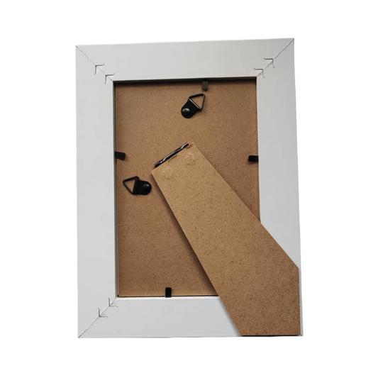 Cadre photo 5x7, cadre photo étoile avec support blanc, idéal pour exposer vos photos au mur ou sur une table, collage pour décorer votre galerie ou votre intérieur.