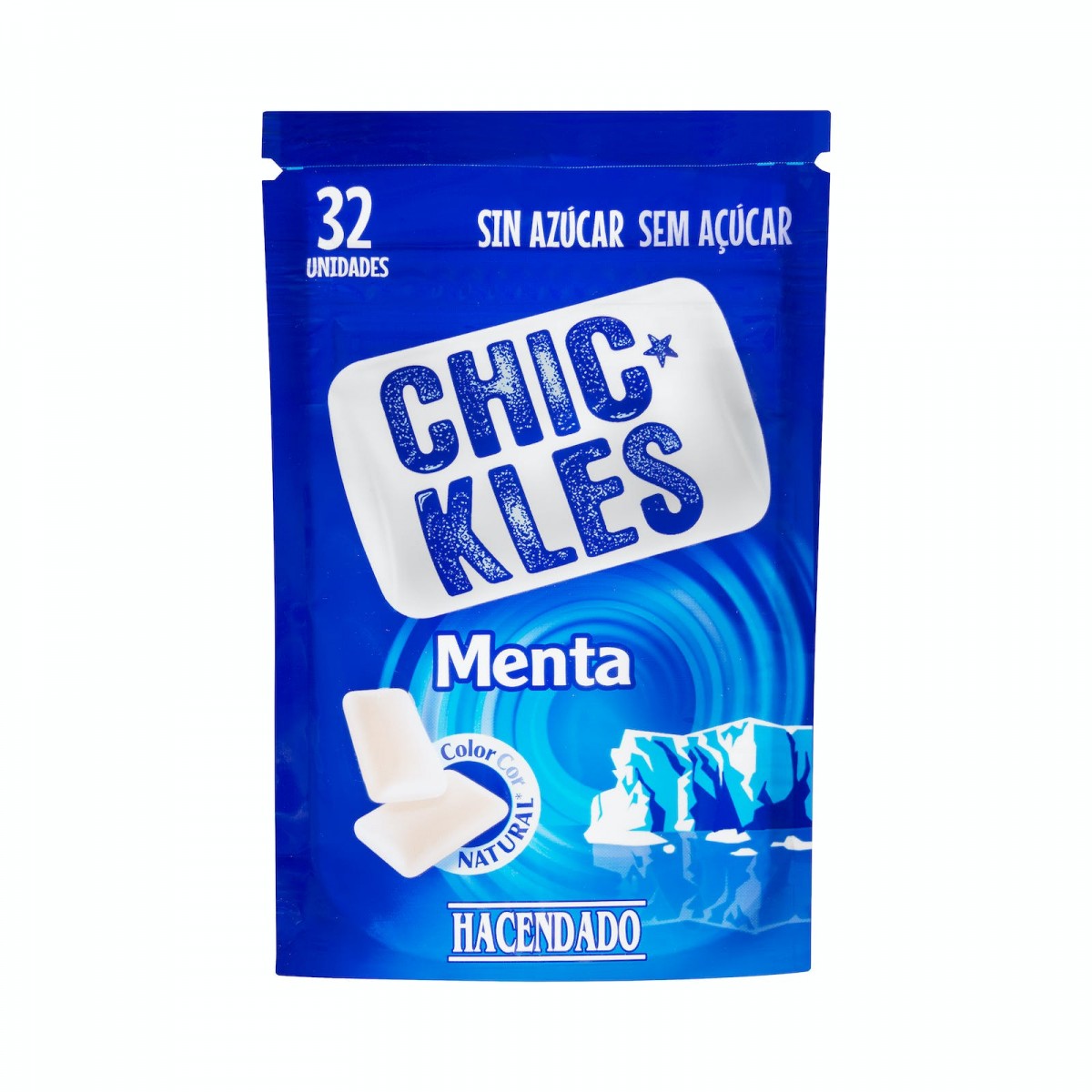 Hacendado Pastilles de chewing-gum à la menthe forte Hacendado, 45 g
