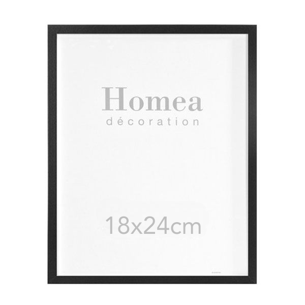 Homea Cadre photo Relief noir (18x24cm)