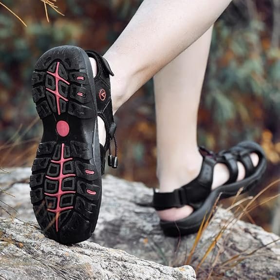 Sandales de sport antidérapantes pour homme, cuir enveloppant, chaussures de loisirs en plein air.
