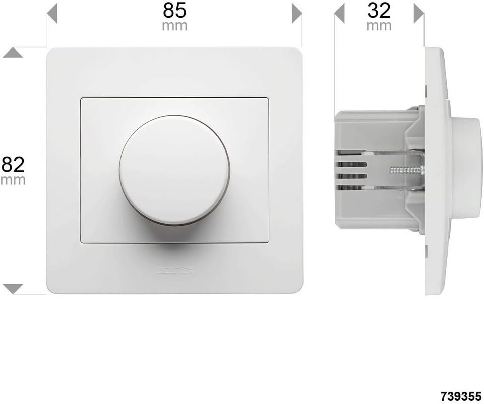 Prise Variateur de lumière 500W - 230V