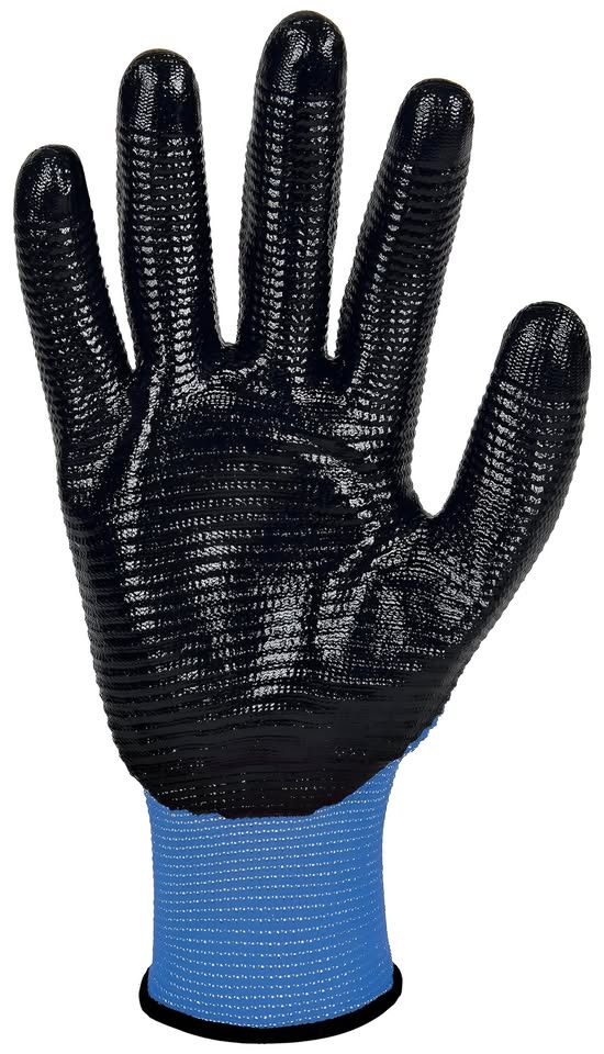 Paire de gants de travail (gants de travail hommes et femmes gants de protection en nitrile idéal..