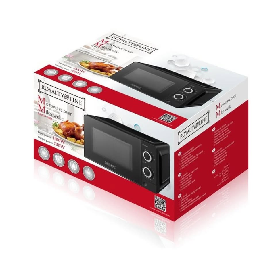 Four à micro-ondes - 20 Litres - Micro-ondes - 700W - Micro-ondes avec 6 niveaux de puissance