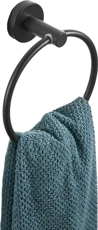 Porte-serviettes - Anneau porte-serviettes - Porte-serviettes - Rond - Salle de bain - Cuisine