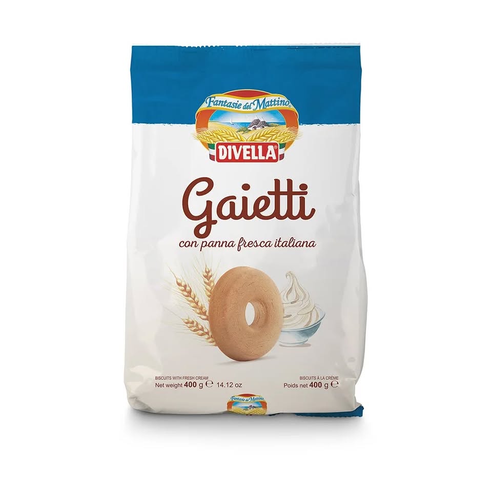 Gaietti à la crème fraîche