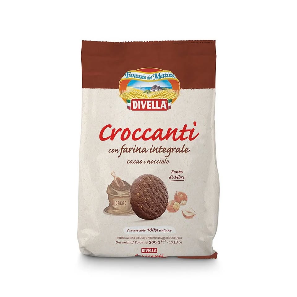 Croccanti au chocolat et aux noisettes