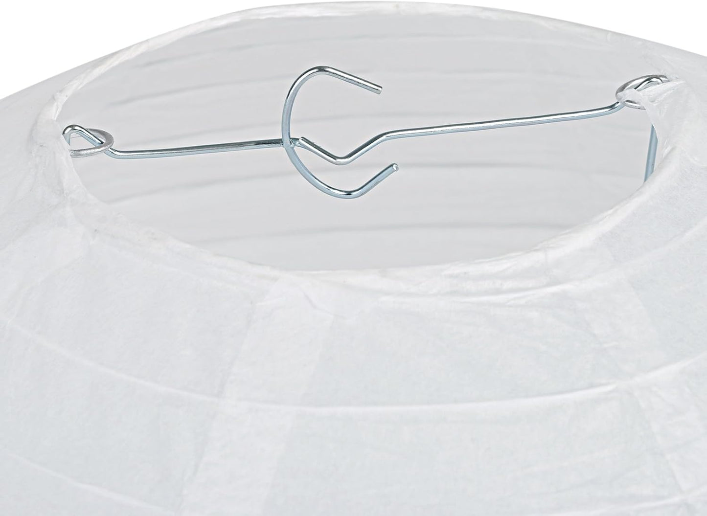 Lampion Papier Blanc - 6"(15cm) Lanterne Papier Boule pour Décoration de Mariage, Maison, Fête etc.