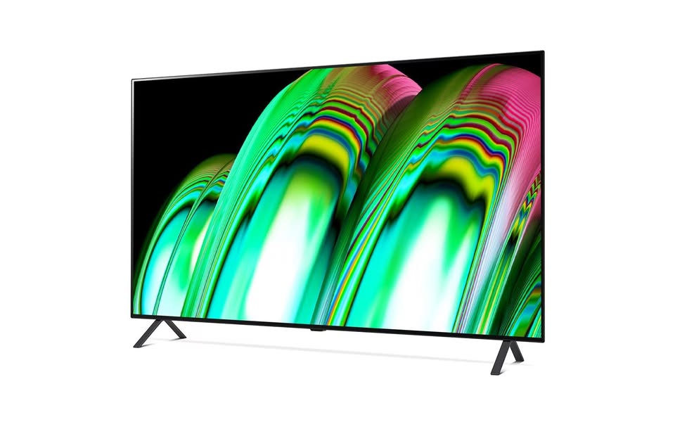 Téléviseur OLED LG 65 pouces avec écran cinéma 4K HDR actif, série A2