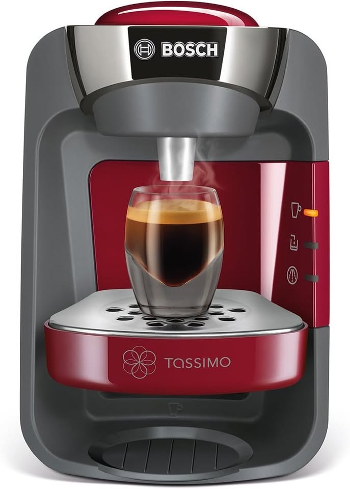 Bosch Electroménager - TAS3203 Machine à Café Tassimo Suny, plus de 40 boissons chaudes, OneTouch,