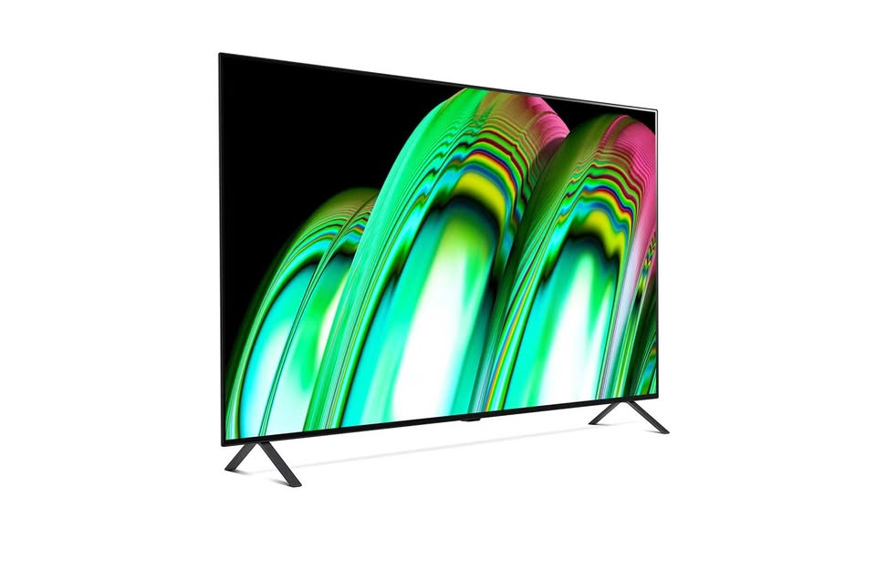 Téléviseur OLED LG 65 pouces avec écran cinéma 4K HDR actif, série A2