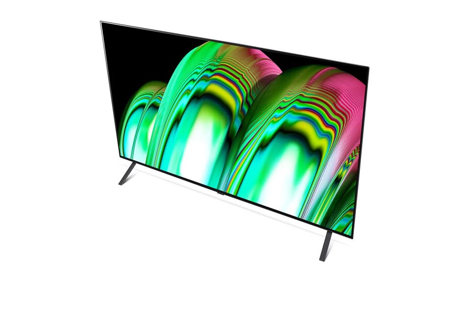 Téléviseur OLED LG 65 pouces avec écran cinéma 4K HDR actif, série A2