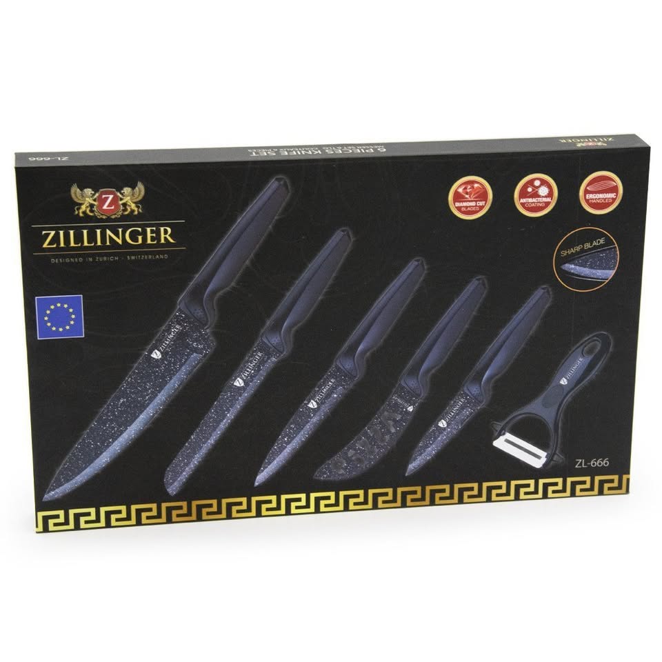 Ensemble de 6 couteaux Zillinger (ZL-666)