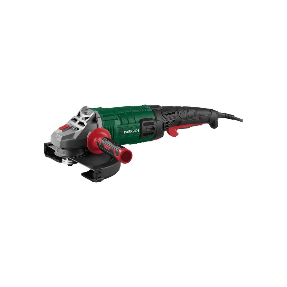 Meuleuse d'angle Parkside 2000W PWS 230 D4 6500 tr/min Carter avant robuste en aluminium...