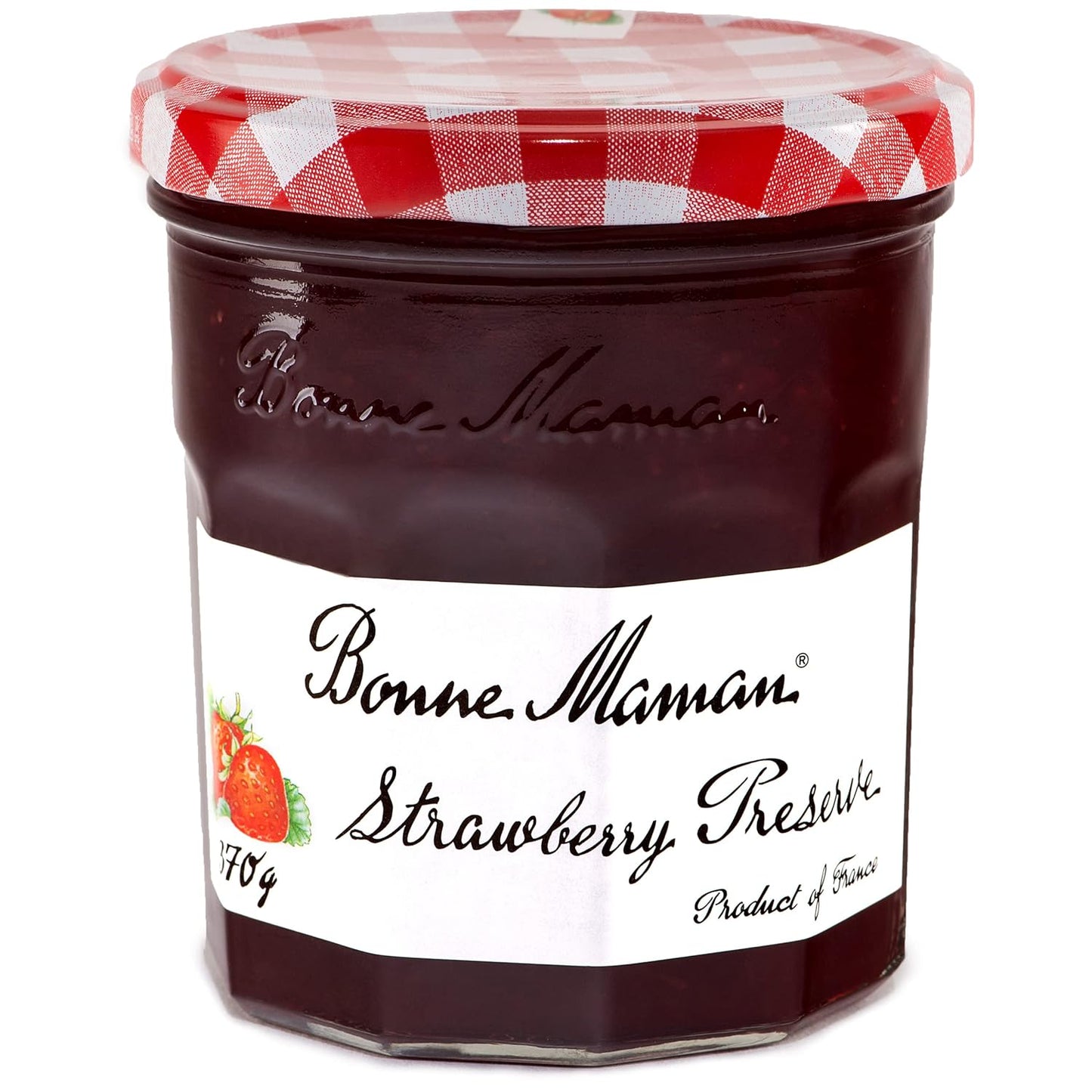 Confiture de fraises Bonne Maman, confiture de fruits marmelade, 13 oz, 28 g
