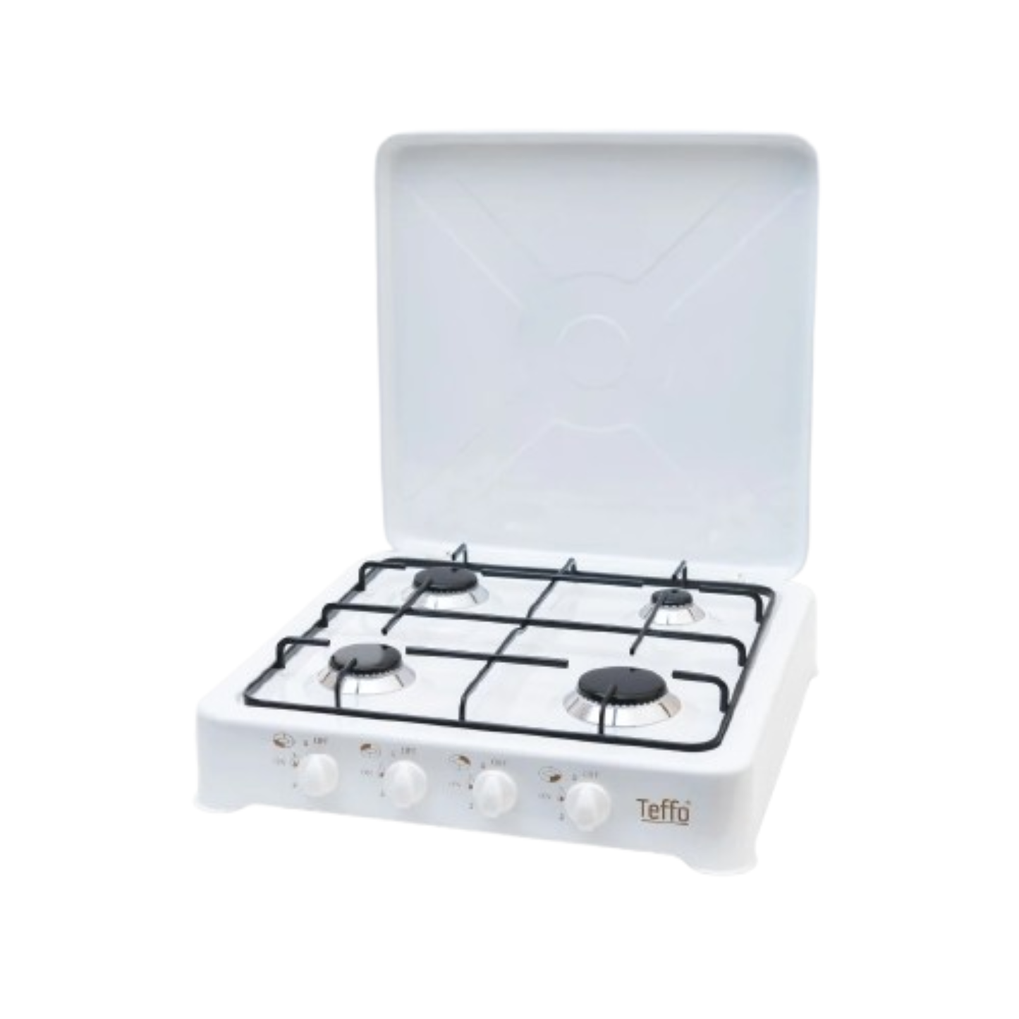 Cuisinière à gaz de table, 4 brûleurs à gaz – portable