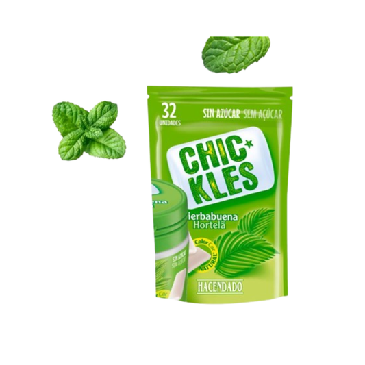 Chewing-gum menthe verte