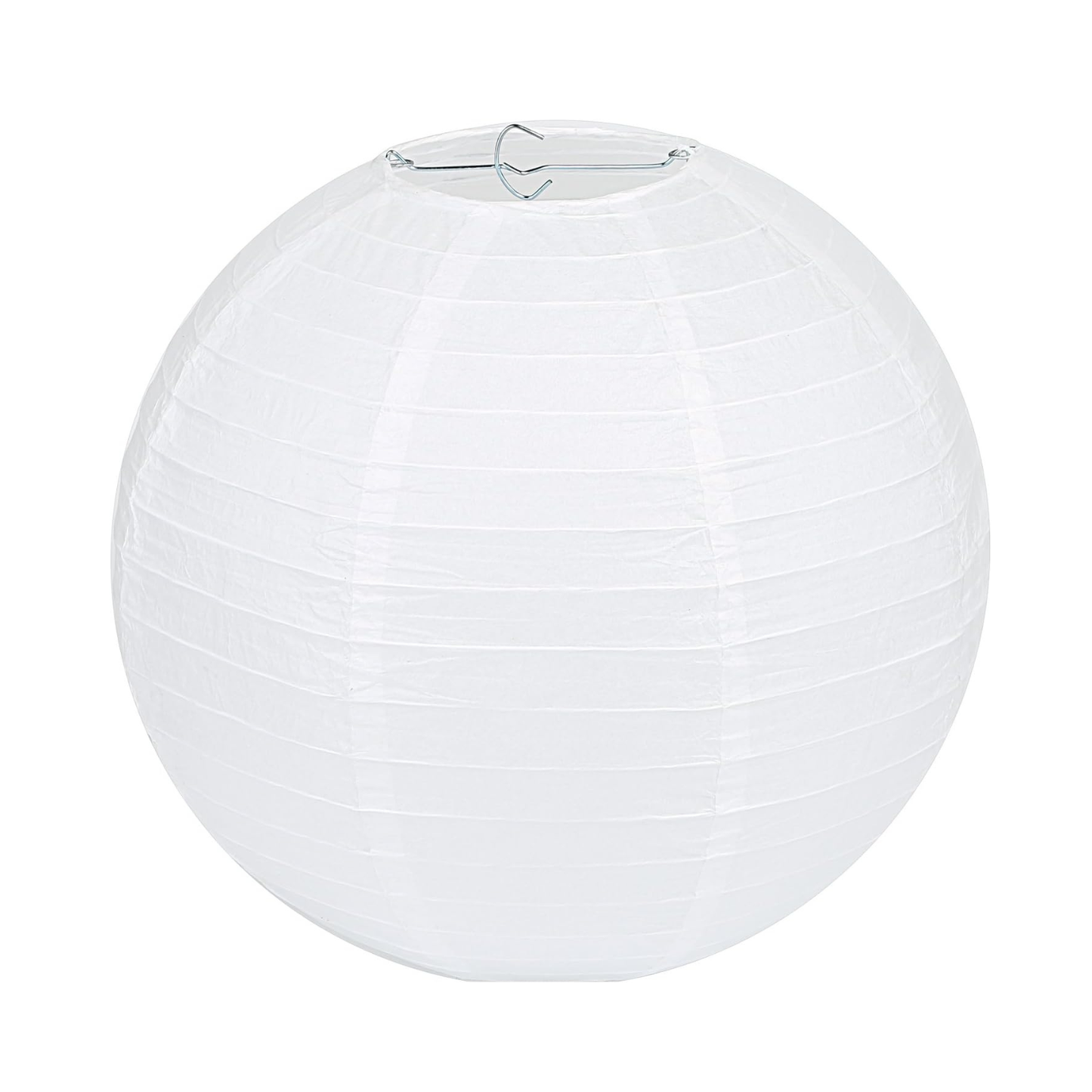 Lampion Papier Blanc - 6"(15cm) Lanterne Papier Boule pour Décoration de Mariage, Maison, Fête etc.