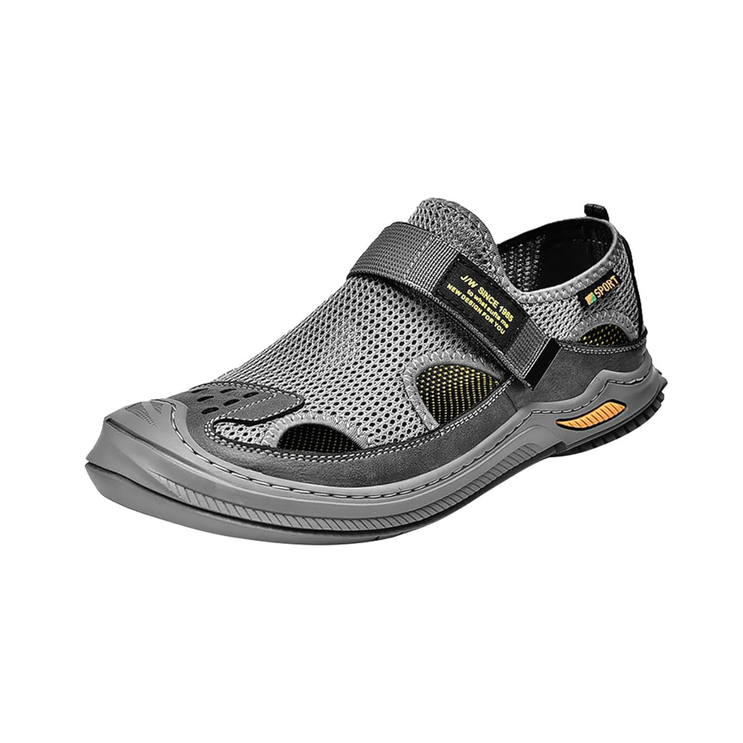 Sandales de sport pour homme, randonnée, confortables, sandales orthopédiques, légères, bout ouvert, sandales en cuir, pantoufles de mer, chaussures d'été