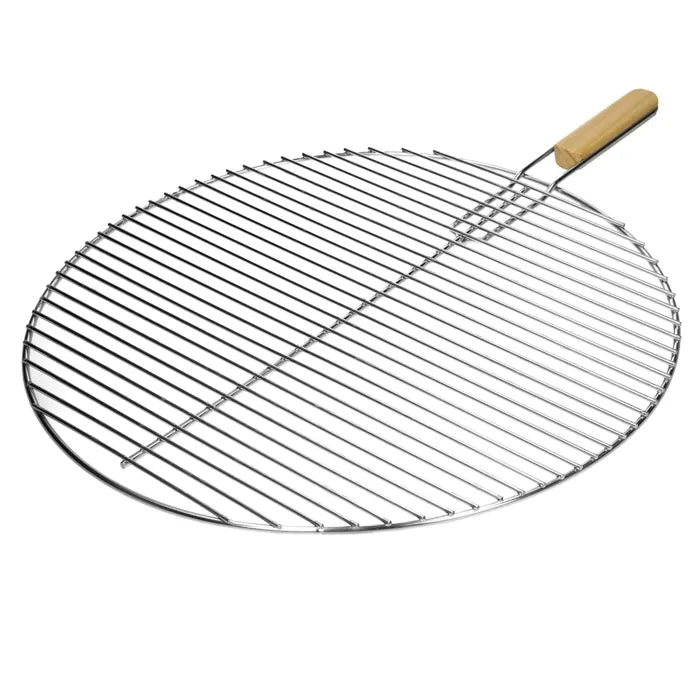 Grille de barbecue simple ronde en acier chromé Diamètre de 40cm et épaisseur de 2mm